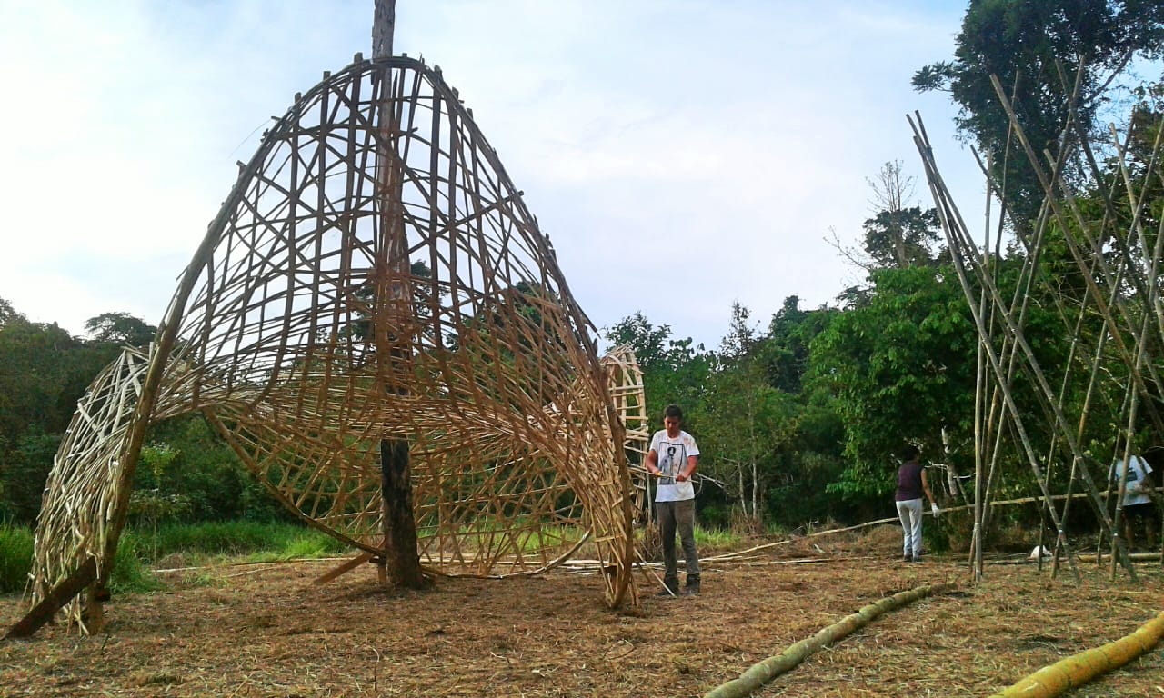 Bamboo Workshop en Amazon yoga centre