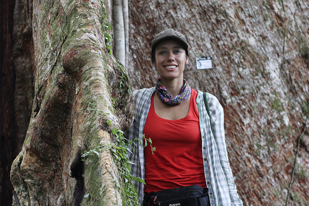 Tatiana Espinosa, fundadora de la organización Arbio Peru