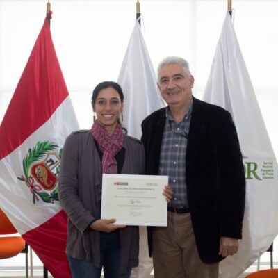 Reconocimiento de SERFOR a Arbio por su labor de conservación